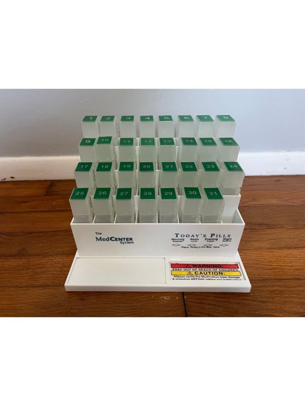 MedCenter Monthly Pill Organizer